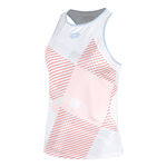 Lotto Tøj Lotto Tech IV D1 Tanktop Damer-Rosa,Hvid