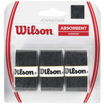 Wilson Overgrips Wilson Advantage Overgrip Pakke Med 3-Sort