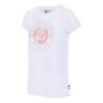 Roland Garros Tøj Roland Garros Big Logo T-shirt Damer-Hvid