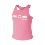 Tennis-Point Tøj Tennis-Point Logo Tanktop Pige-Pink,Hvid