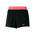 Mizuno L&oslash;beshorts Mizuno Alpha 4.5in Shorts Damer - sort, pink