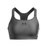 HeatGear High Sports-BH Damer-Grå