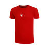 Receiver T-shirt Drenge-Rød,Hvid