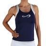 Race Tanktop Damer-Mørkeblå