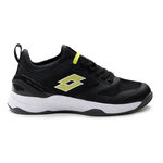 Lotto Tennissko Lotto Mirage 200 Grusbanesko Herrer-Sort,Lime
