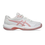 ASICS Tennissko ASICS GEL-GAME GS/OC Grusbanesko B&oslash;rn-hvid, rosa