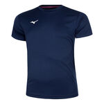 Mizuno Tøj Mizuno Training T-shirt Damer - mørkeblå, 