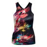 Melbourne Y-Tanktop Damer-Sort,Flerfarvet