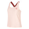 Endlessly Serve & Volley 2.0 Tanktop Damer-Rosa,Flerfarvet