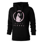 Quiet Please Baseline Logo Glitter Hoody