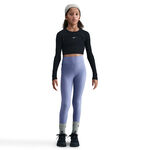 Nike Tøj Nike Dri-FIT One All Over Print Stramme løbebukser Pige - blå-grå, hvid