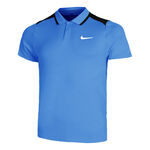 Nike T&oslash;j Nike Court Dri-Fit Advantage Polo Herrer - bl&aring;, sort