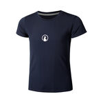 Quiet Please Tøj Quiet Please Retriever T-shirt Pige-Mørkeblå,Hvid