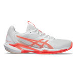 ASICS Tennissko ASICS Solution Speed FF 3 Grusbanesko Damer - hvid, koral