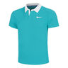Court Dri-Fit Advantage Slam Polo Herrer-Turkis,Hvid