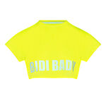 BIDI BADU Tøj BIDI BADU Abdominis Crop Move T-shirt Damer-Neongul