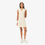 Lacoste T&oslash;j Lacoste Kjole Damer - creme, oliven