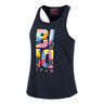 Twiggy Chill Tanktop Damer-Mørkeblå,Flerfarvet