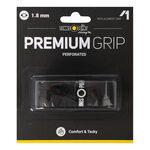 Tennis-Point <b>b</b>asisgrebsbånd Tennis-Point Premium Grip Perforated Pakke Med 1-Sort