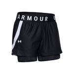 Under Armour T&oslash;j Under Armour Play Up 2in1 Shorts Damer - sort, hvid