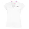 Crew V-Neck T-shirt Damer-Hvid