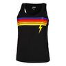 Tech Heritage Tanktop Damer-Sort,Flerfarvet