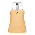 HEAD Tøj HEAD Play Tech Tanktop Damer-Guldgul