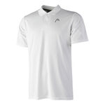 HEAD Tøj HEAD Club Tech 22 Polo Herrer - hvid, 