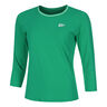 Teamline Shirt,Langærmet Damer-Grøn