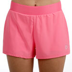 BIDI BADU Tennist&oslash;j BIDI BADU Crew 2.0 2in1 Shorts Damer-pink