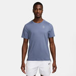 Nike Tennist&oslash;j Nike Court Dri-Fit Advantage T-shirt Herrer-Bl&aring;-gr&aring;