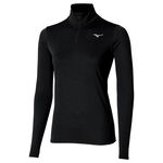 Mizuno Tøj Mizuno Core Impulse Half Zip Løbetrøje Damer-sort