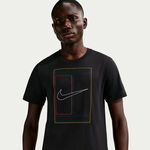 Nike T-shirt Nike Court Heritage T-shirt Herrer-sort