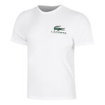Lacoste Tøj Lacoste Urban Print T-shirt Herrer-Hvid