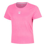 Quiet Please Tennist&oslash;j Quiet Please Spin T-shirt Damer - pink, hvid