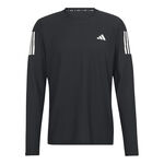 adidas Tøj adidas Own The Run Shirt,Langærmet Herrer-Sort