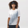 Performance T-shirt Damer-Hvid,Mørkeblå
