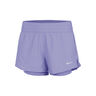 Dri-Fit One Mid Rise 2in1 3in Shorts Damer - lilla, 