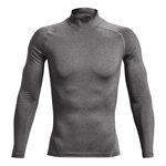 Under Armour Tøj Under Armour Heatgear Comp Mock Shirt,Langærmet Herrer-Grå