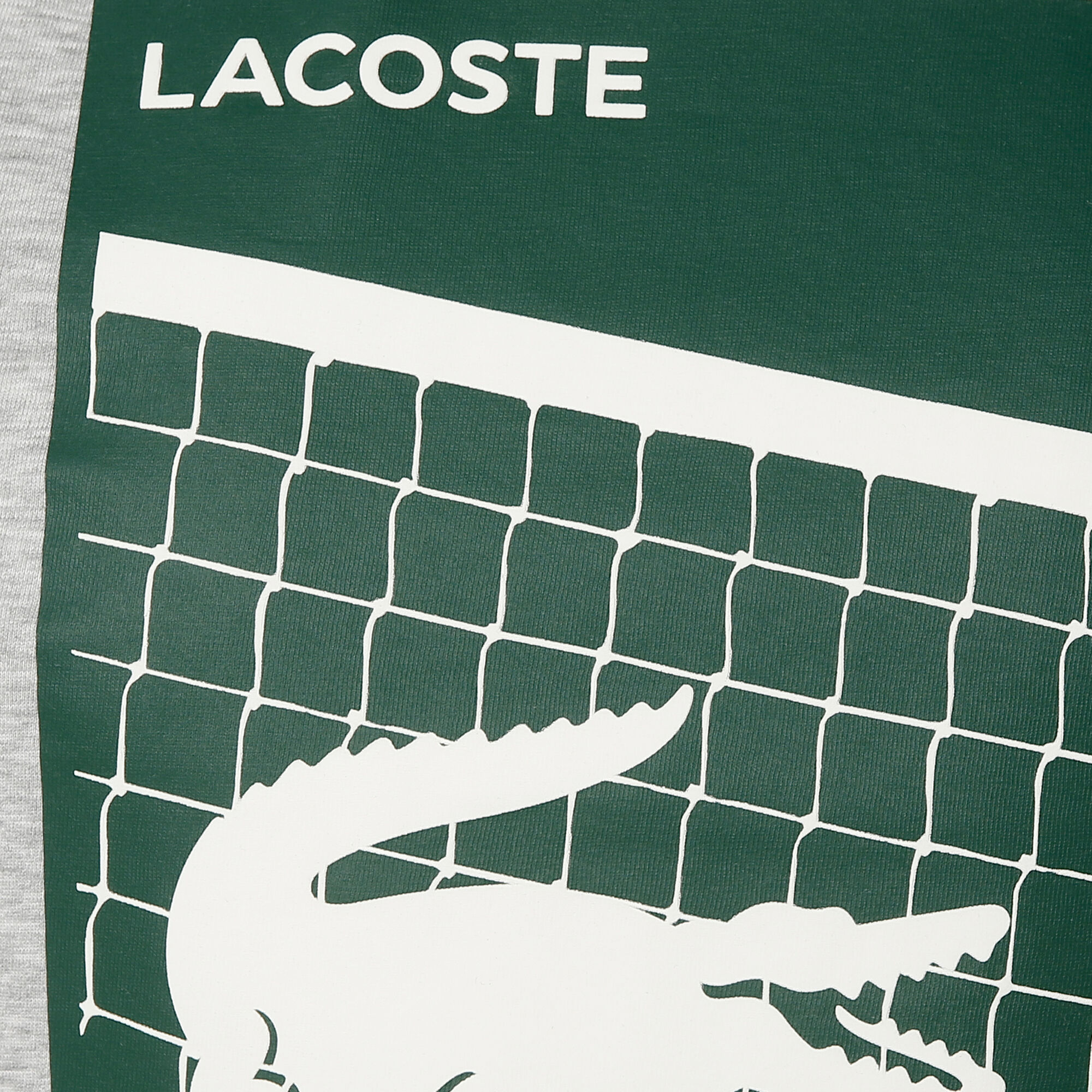 Grav Indstilling Grape Lacoste T-shirt Herrer - Lysegrå, Grøn køb online | Tennis-Point