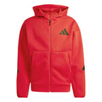 adidas Tøj adidas Z.N.E. Full Zip Sweatjakke Herrer - rød, 