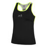 Flow Tanktop Damer - sort, grøn