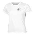 Quiet Please Tøj Quiet Please Retriever T-shirt Damer-Hvid