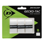Dunlop Overgrips Dunlop Gecko-Tac Pakke Med 3-Hvid