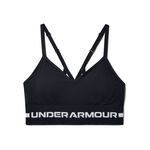 Under Armour Tøj Under Armour Seamless Low Long Sports-BH Damer - sort, lysegrå