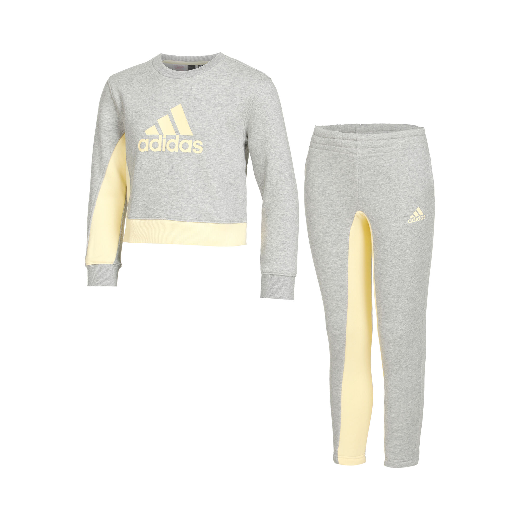 adidas Badge Of Sport Cotton Træningsdragt Pige - Grå online | Tennis-Point