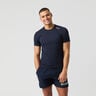 Athletic T-shirt Herrer-Mørkeblå