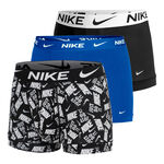 Nike T&oslash;j Nike Essential Micro Boksershorts Pakke med 3 Herrer - sort, flerfarvet