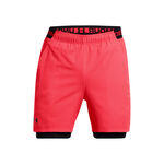 Under Armour T&oslash;j Under Armour Vanish Woven 2in1 Shorts Herrer-R&oslash;d