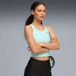 Puma Tøj Puma Raceday Ultraform Crop Løbetrøje Damer-Grøn